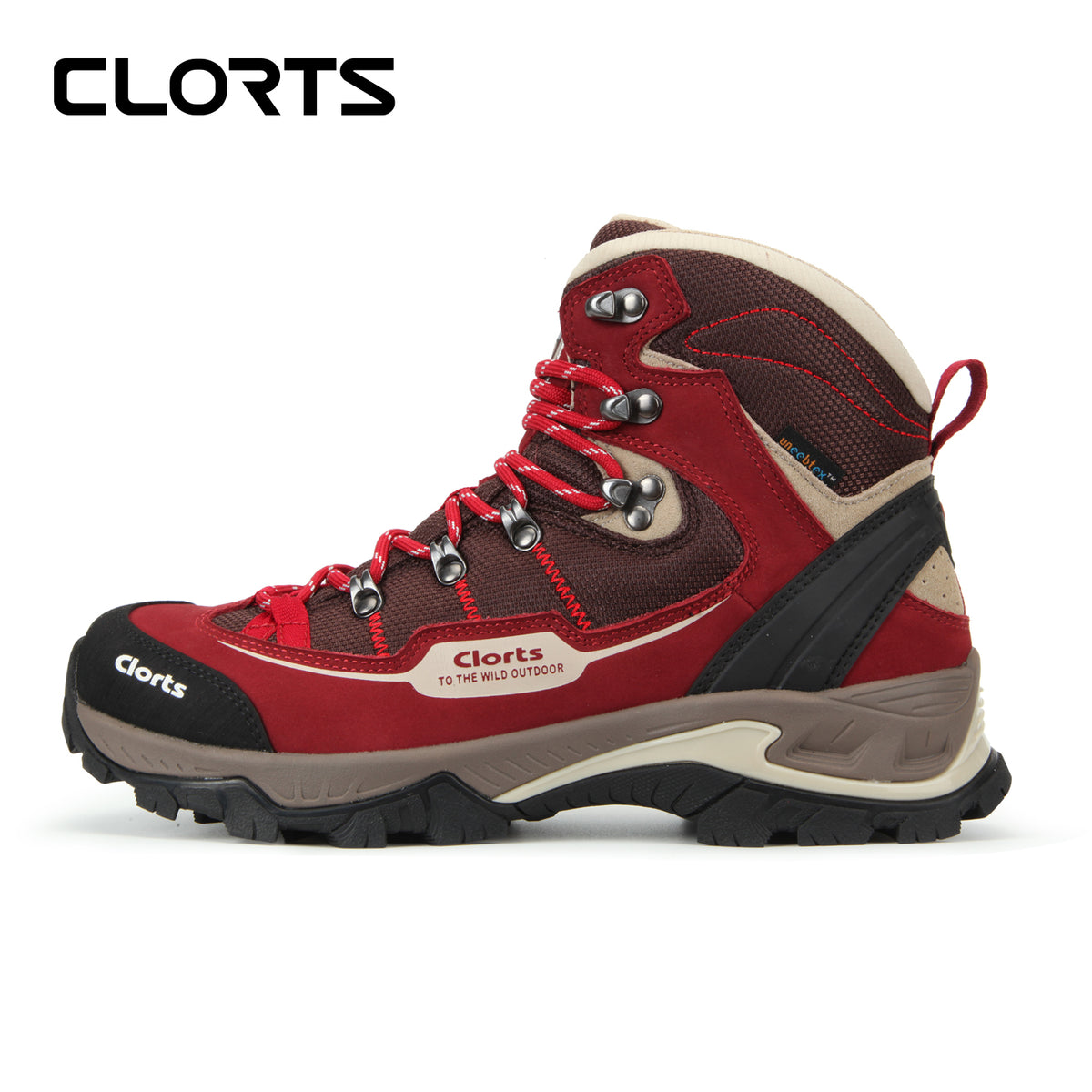 Clorts High Cut Hiking Boots Tackle rugged trails with confidence in these slip resistant and durable boots designed for all terrain exploration.