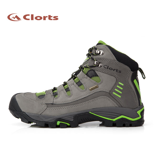 Clorts Nubuck Waterproof Rubber Outsole Backpacking Boots 3A013