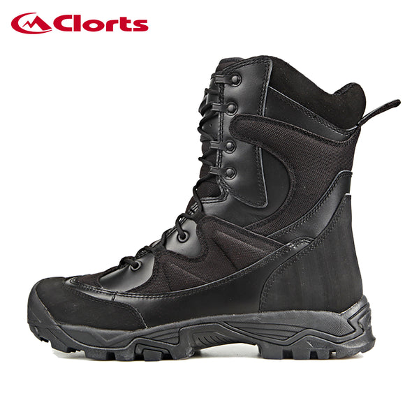 Clorts Leather Wear-resistant Rubber Outsole Battle Boots CMB-005