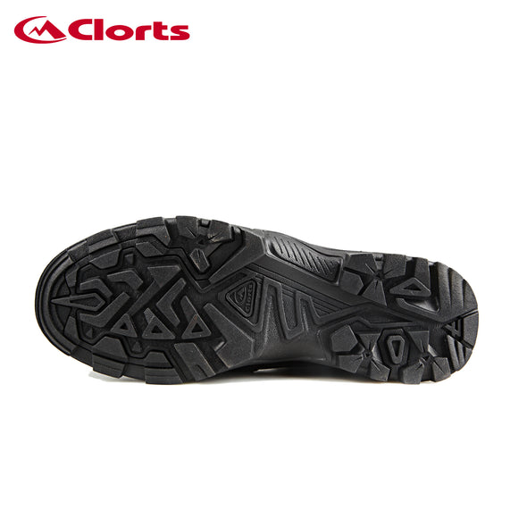 Clorts Leather Waterproof Wear-resistant Rubber Battle Boots CMB-007