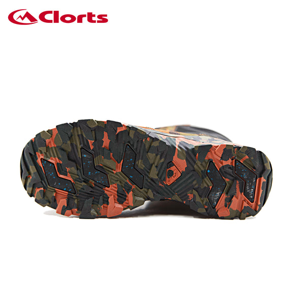 Clorts Colorful Leather Wear-resistant Battle Boots CMB-011