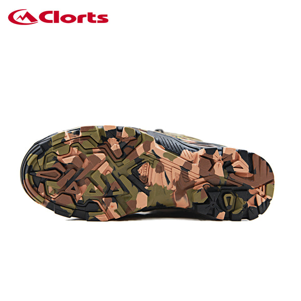 Clorts Colorful Leather Wear-resistant Rubber Outsole Military Boots CMB-012