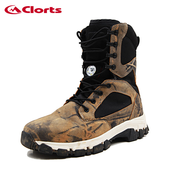 Clorts Colorful Waterproof LED-light Adventure Military Boots CMB-015