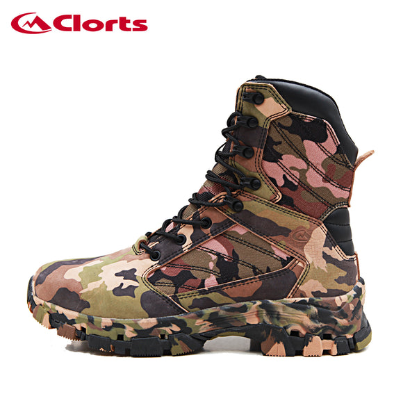 Clorts Colorful Jungle Combat Waterproof Military Boots CMB-016